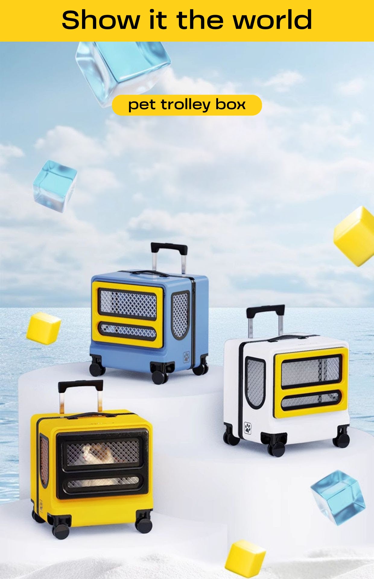 Portable Pet Capsule Box