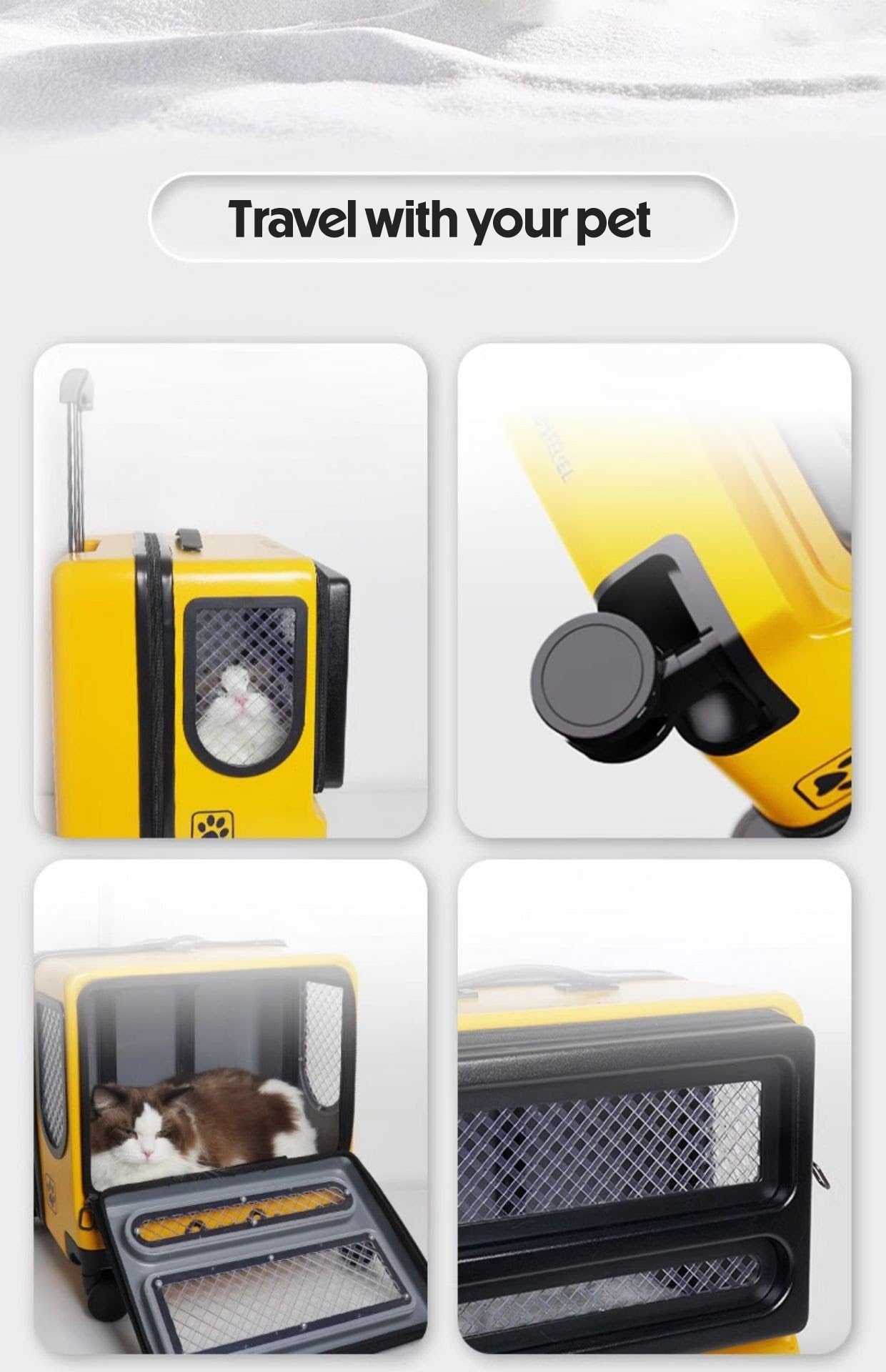 Portable Pet Capsule Box